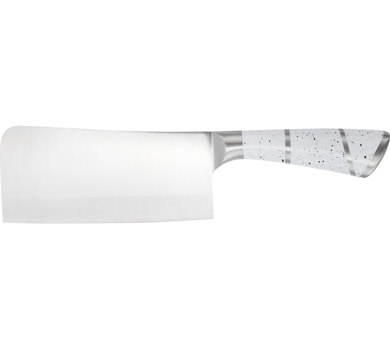 HS2074Messerset aus Edelstahl mit Acrylst&auml;nder. 8-teiliges Messerset