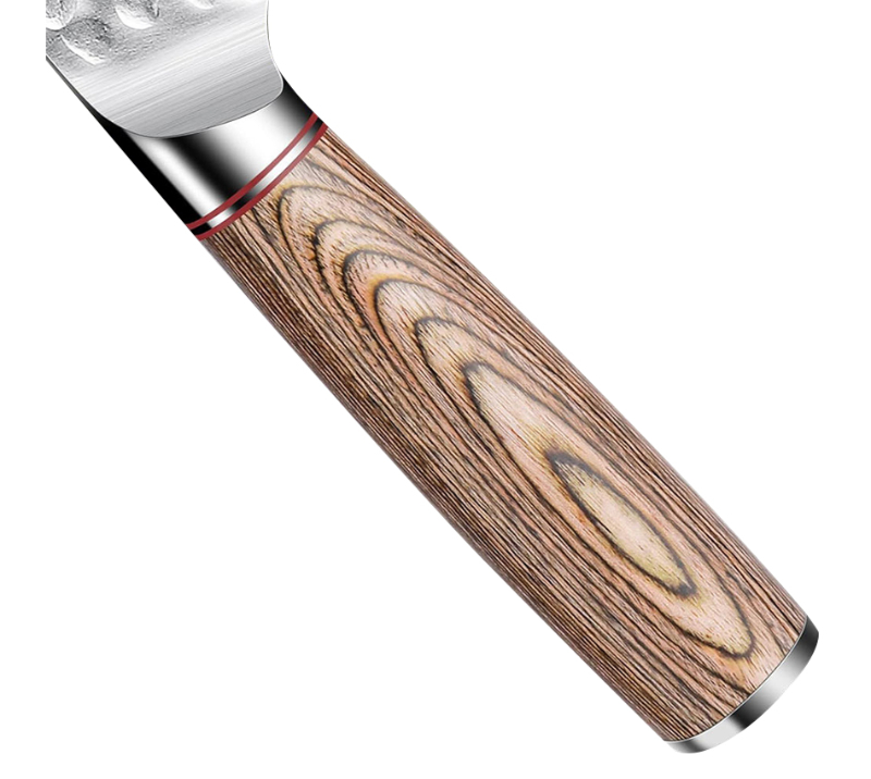 HS4030 Damaststahlklinge + Holzgriff, 11-teiliges Set