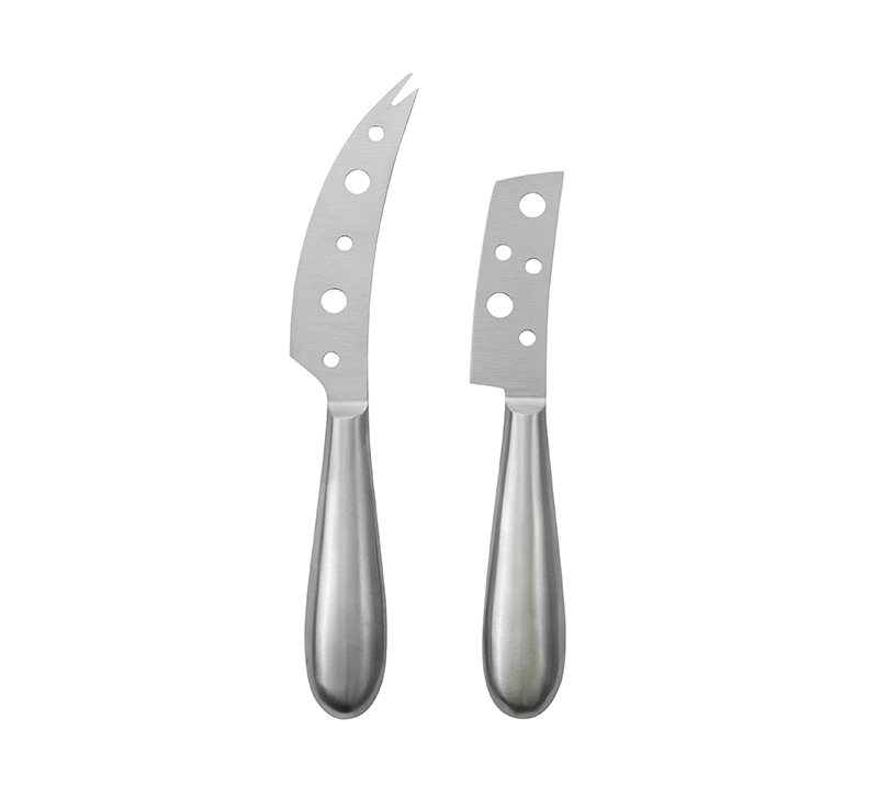 2-teiliges K&auml;semesser-Set aus Edelstahl