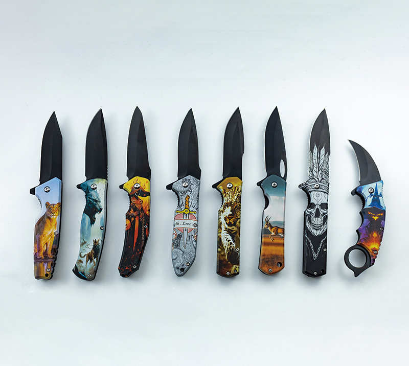 Klappmesser mit Cartoon-Muster &ndash; tragbares Outdoor-Multitool