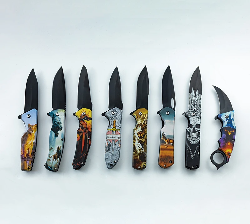 Klappmesser mit Cartoon-Muster &ndash; tragbares Outdoor-Multitool