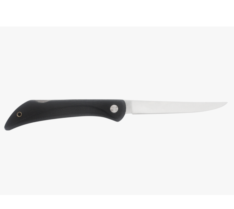 FK121 Filet-/Outdoormesser aus Edelstahl 3CR13 mit feststehender Klinge und TPR-Griff