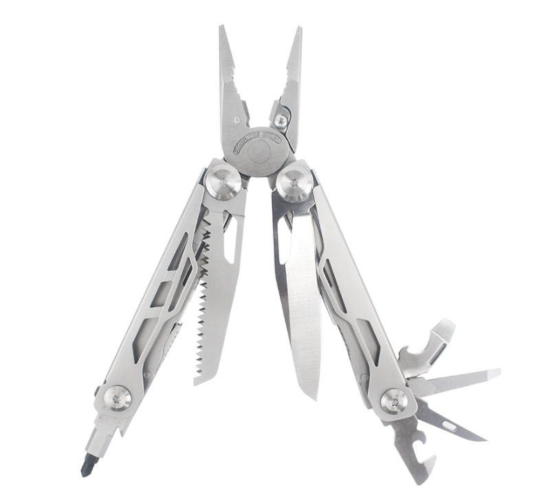 PA-90B 8-in-1-Multifunktionszange aus Edelstahl, ultimatives EDC-&Uuml;berlebenswerkzeug f&uuml;r Outdoor-Aben