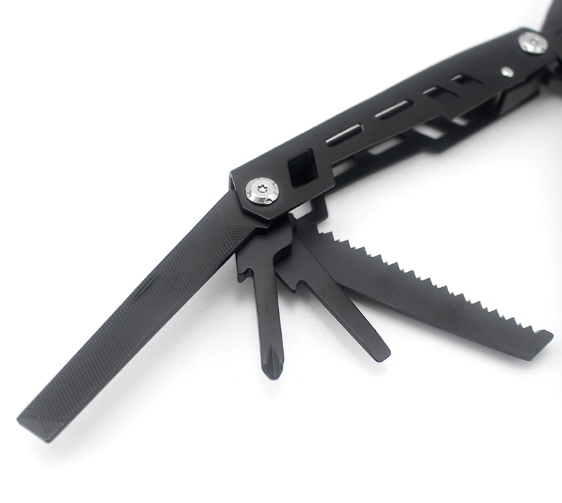 S02319 9-in-1-Multitool-Zange aus Edelstahl, ultimatives EDC-&Uuml;berlebenswerkzeug f&uuml;r Outdoor-Abenteue