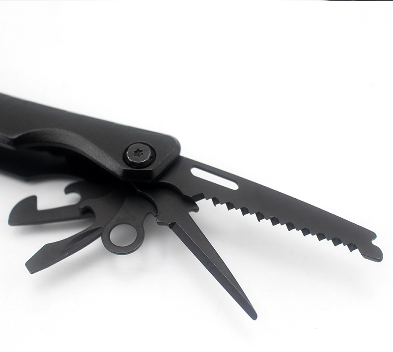 PA-40B 9-in-1-Multifunktionszange aus Edelstahl, ultimatives EDC-&Uuml;berlebenswerkzeug f&uuml;r Outdoor-Aben
