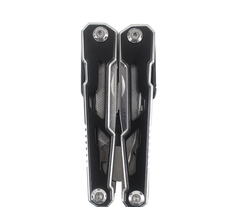 S02335 Multitool-Zange, EDC-&Uuml;berlebenswerkzeug aus Edelstahl mit mehreren Funktionen