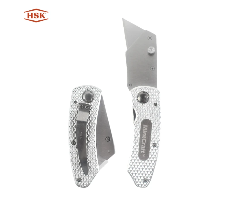 K103 Ganzmetall-Klappmesser mit Struktur