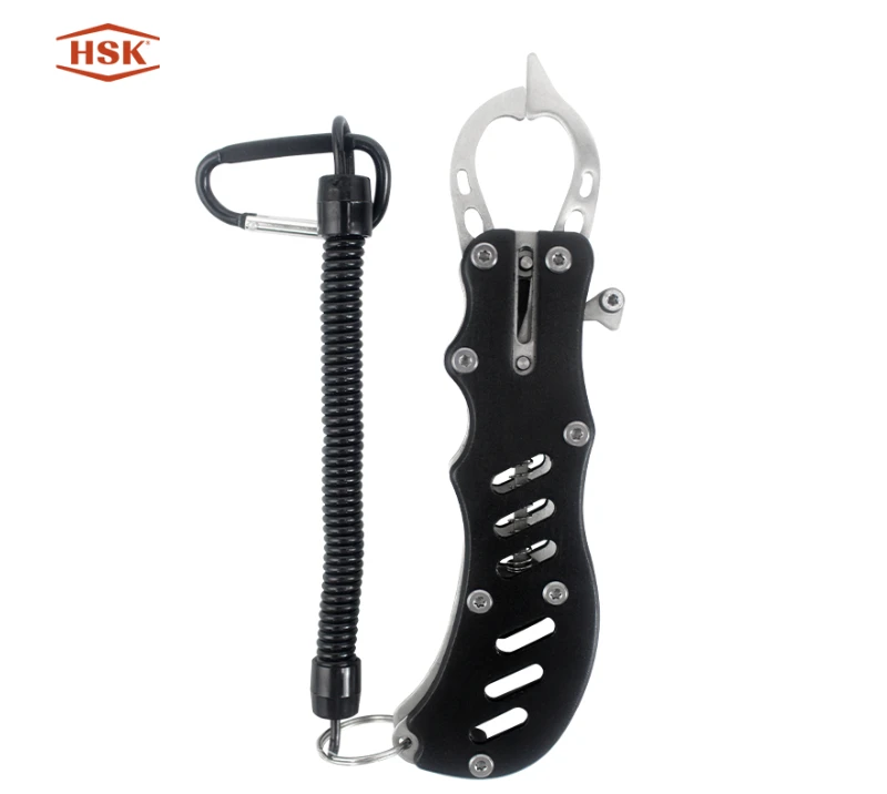 KA-83 Leichter Aluminium-Fischgreifer mit Sicherheitsband, Fischlippen-Klemmzange aus Edelstahl, P