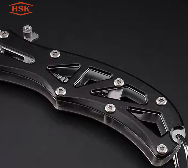 KA81 Hohler Fischgreifer aus Aluminiumlegierung mit Sicherheitsband, Fischlippengriffzange aus Edels